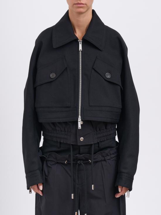 25FW 디스퀘어드2 자켓 LS75AM1137DTN015962 Black