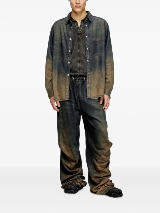 25FW 디젤 긴팔 셔츠 A19283068TF 01 - DIESEL