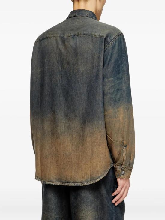 25FW 디젤 긴팔 셔츠 A19283068TF 01 - DIESEL