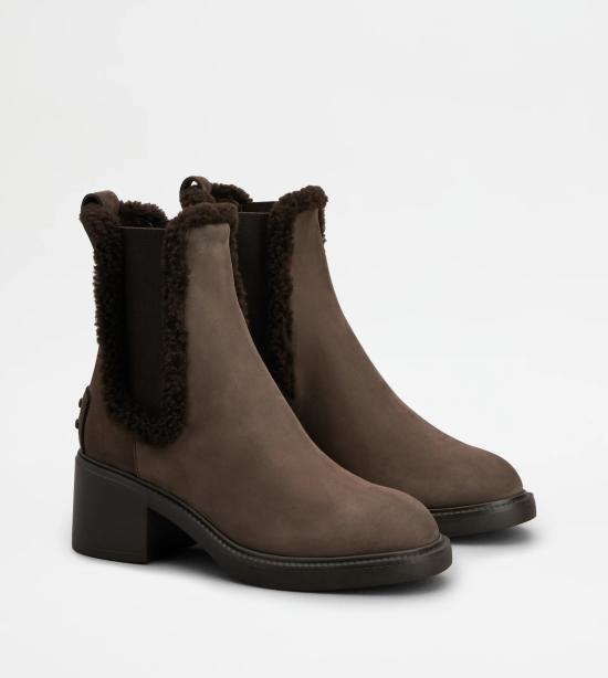 25FW 토즈 부츠 XXW73L0JR30UQN9Q20 Brown - TODS