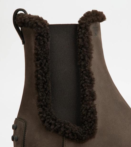 25FW 토즈 부츠 XXW73L0JR30UQN9Q20 Brown - TODS