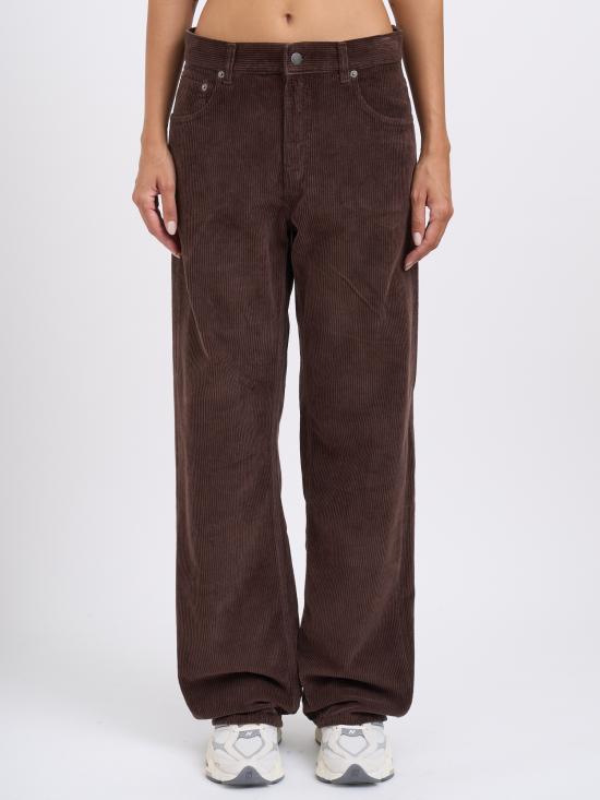 25FW 하이쿠레 스트레이트 팬츠 MHEW03330GF156PT Brown