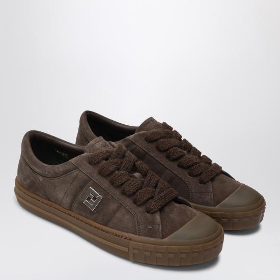 25FW 펜디 도미노 스니커즈 7E1706QK9 Brown - FENDI