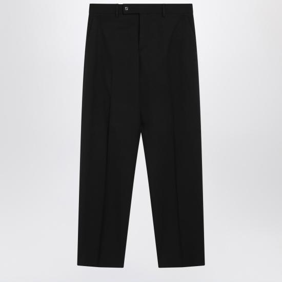 25FW 펜디 울 팬츠 FB1089AU60 Black