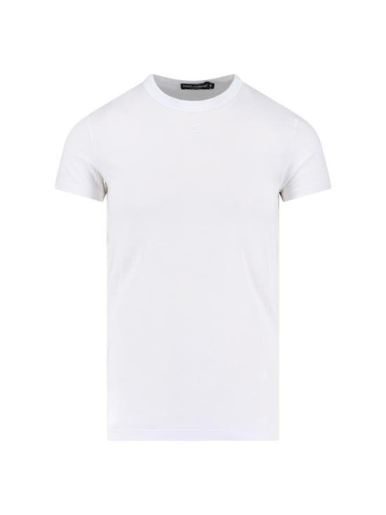 25FW 돌체앤가바나 반팔 티셔츠 G8SX0Z G7PIYW0800 White