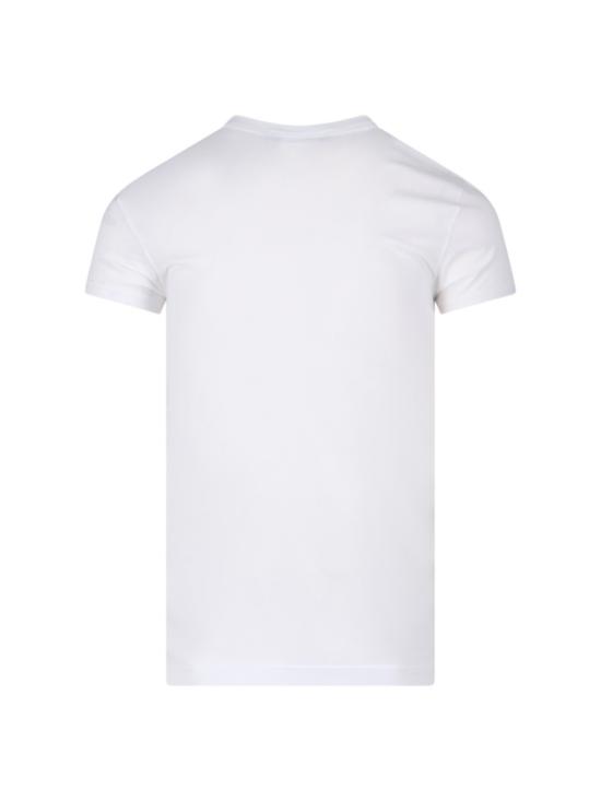 25FW 돌체앤가바나 반팔 티셔츠 G8SX0Z G7PIYW0800 White - DOLCE & GABBANA