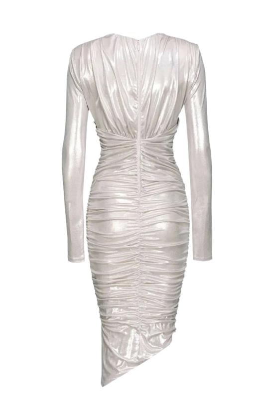  핑코 미디 원피스 103145Y5RAZ08 White - PINKO