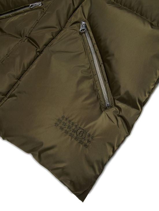 25FW [키즈] MM6 메종마르지엘라 베스트 M60825MM001 M6514 Green - MM6 MAISON MARGIELA