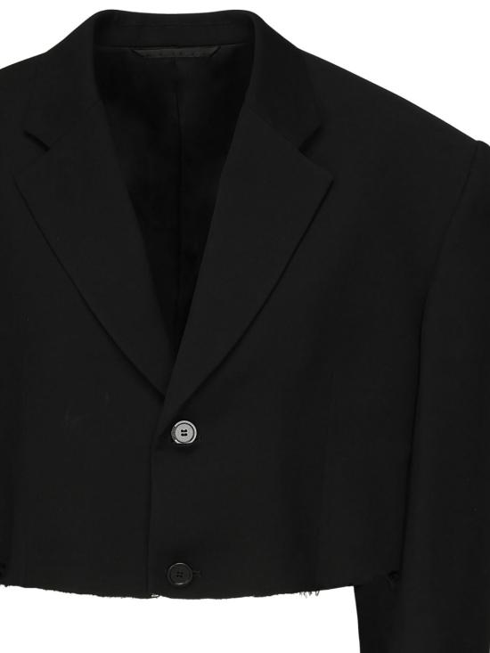 25FW 발렌시아가 수트 자켓 839295 TRT011000 Black - BALENCIAGA