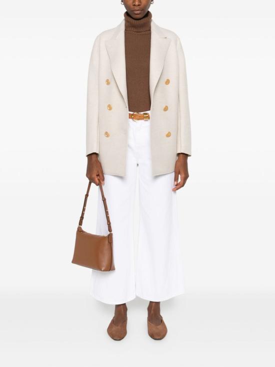 25FW 얼루드 터틀넥 25511232 45 Brown - ALLUDE