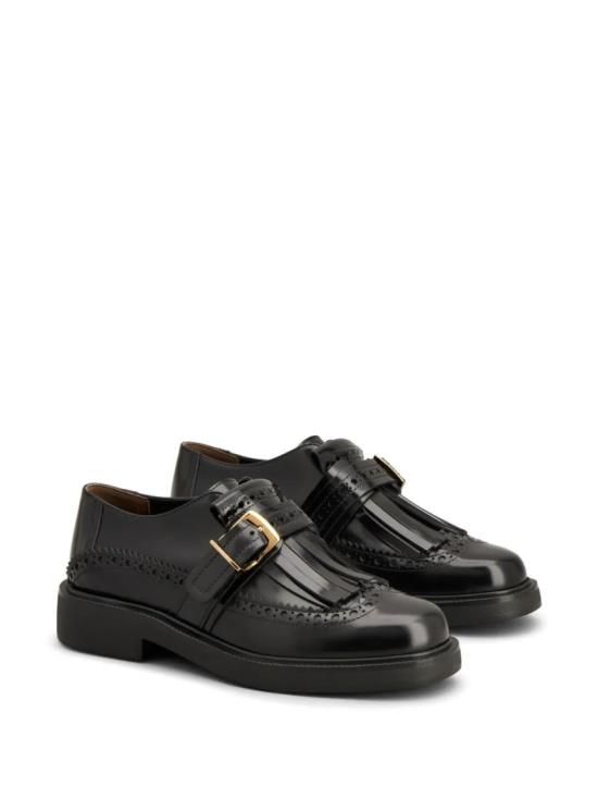 25FW 토즈 플랫 슈즈 XXW20L0IL00SHAB999 Black - TODS