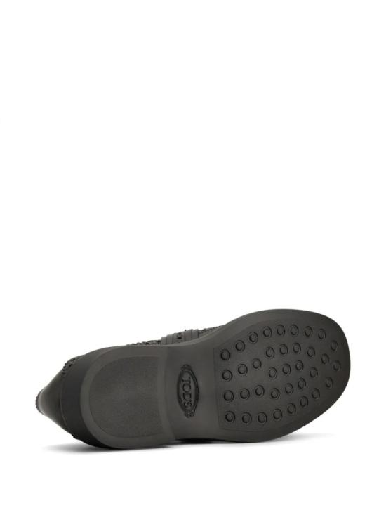 25FW 토즈 플랫 슈즈 XXW20L0IL00SHAB999 Black - TODS