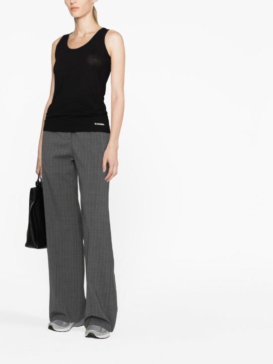 25SS 질샌더 민소매 티셔츠 J40NL0105 J45031001 Black - JIL SANDER