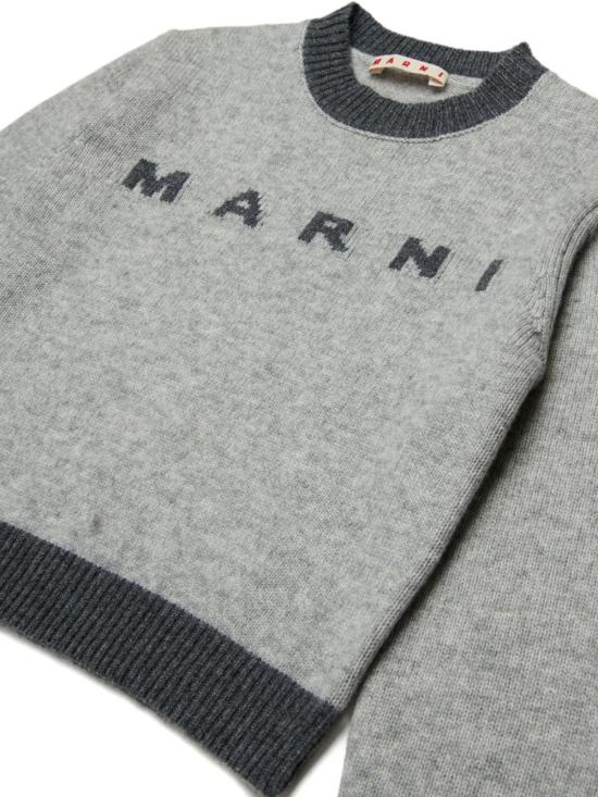 25FW [키즈] 마르니 니트/스웻셔츠 M00993M00ML 0M923 Grey - MARNI