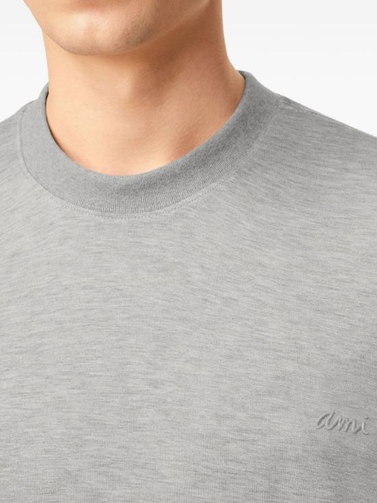 25FW 아미 반팔 티셔츠 UTS333JE0124 055 Grey - AMI
