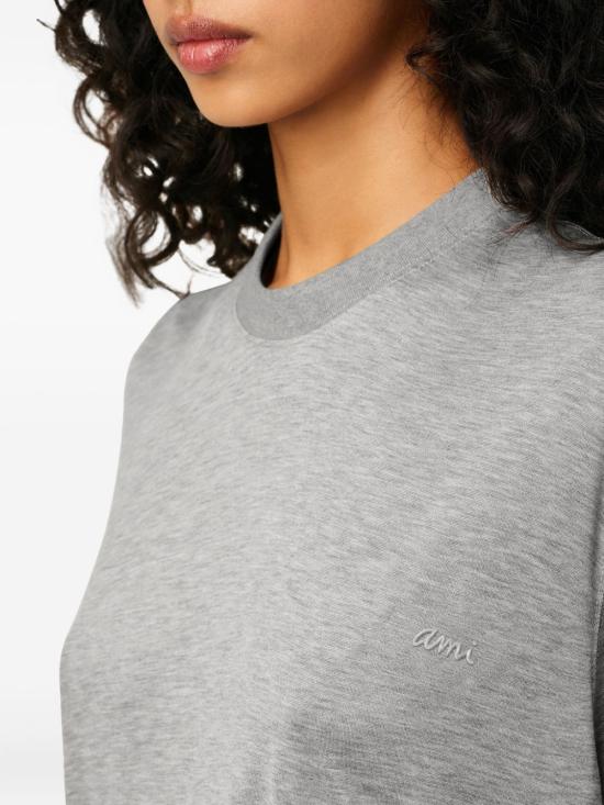 25FW 아미 반팔 티셔츠 UTS333JE0124 055 Grey - AMI