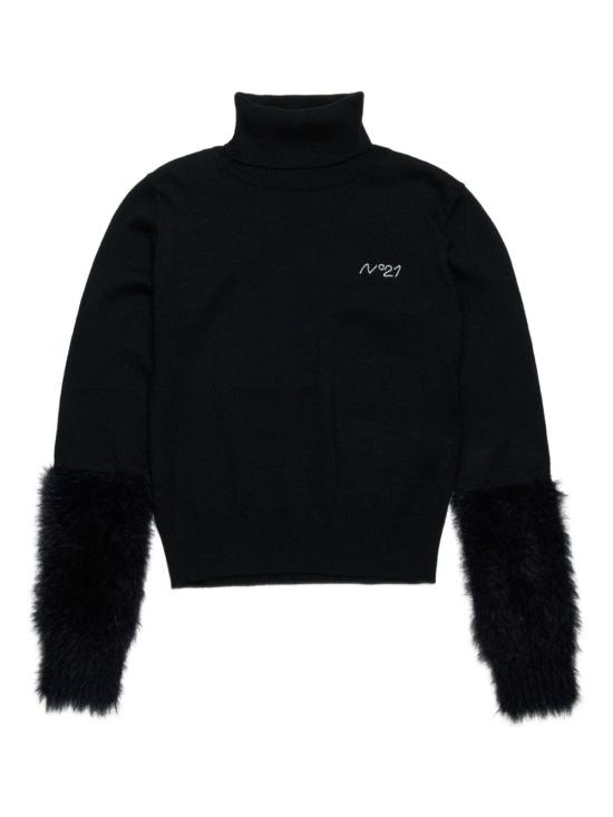 25FW [키즈] 누메로벤투노 니트/스웻셔츠 N2106XN0122 0N900 Black