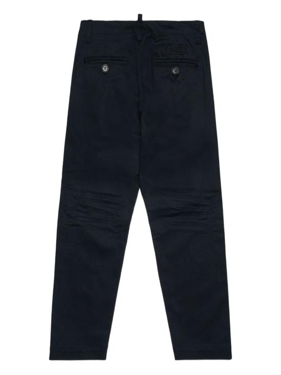 25FW [키즈] 디스퀘어드2 팬츠 DQ3024D00XC DQ900 Black - DSQUARED2