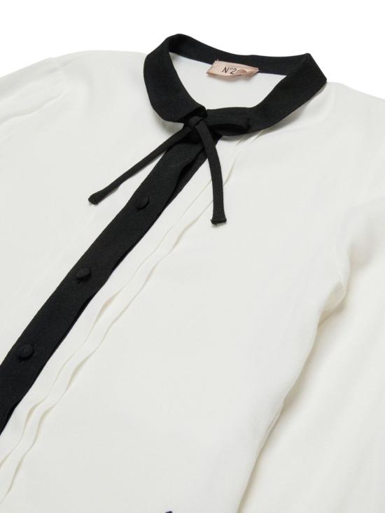 25FW [키즈] 누메로벤투노 셔츠 N2106FN0450 0N100 White - N°21