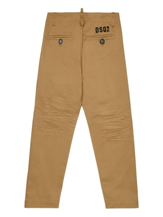 25FW [키즈] 디스퀘어드2 팬츠 DQ3024D00XC DQ721 Beige - DSQUARED2