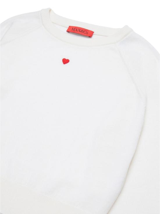 25FW [키즈] 막스앤코 니트/스웻셔츠 MX0003MX004 MX102 White - MAX & CO.