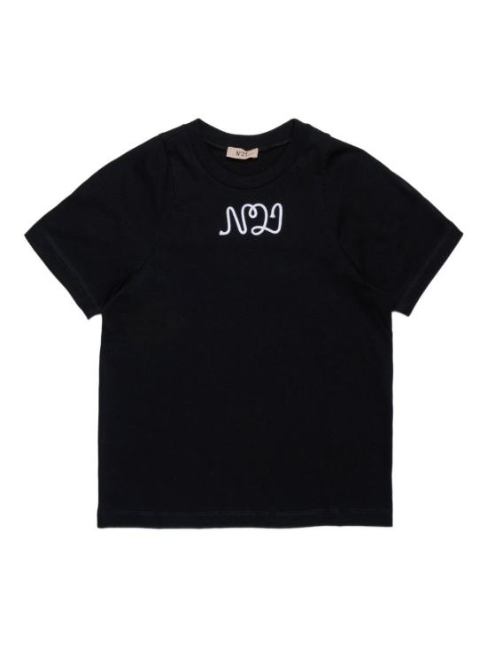 25FW [키즈] 누메로벤투노 티셔츠 N2105JN0153 0N900 Black