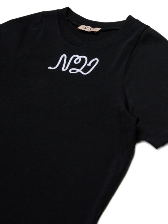 25FW [키즈] 누메로벤투노 티셔츠 N2105JN0153 0N900 Black - N°21
