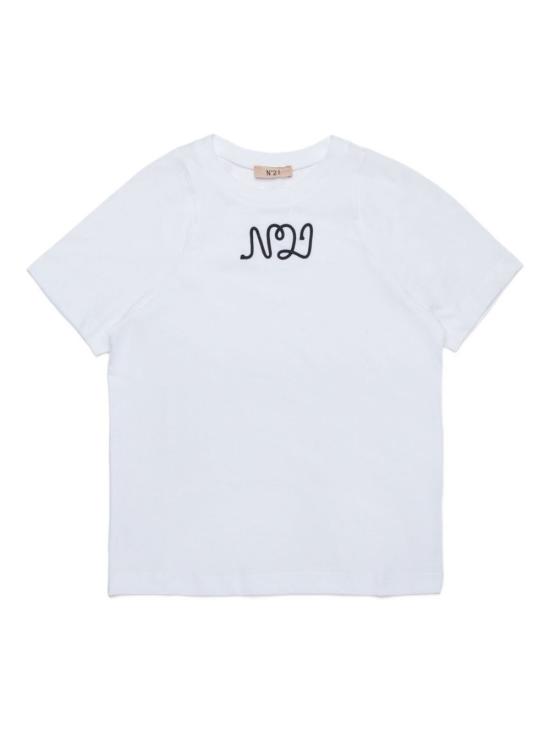 25FW [키즈] 누메로벤투노 티셔츠 N2105JN0153 0N100 White