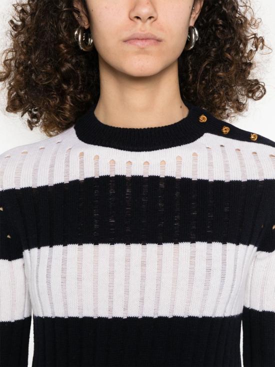 25SS 막스마라 스웨터 2511361111600 ALFEO019 White - MAX MARA