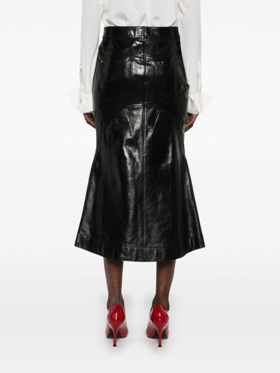 25SS 스포트막스 미디 스커트 2512401011600 PAPIRO002 Black - SPORTMAX