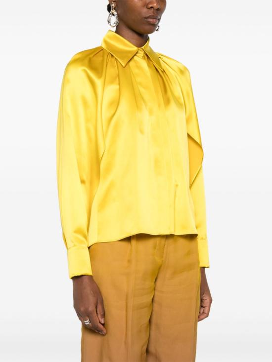 25SS 막스마라 블라우스 2511111014600 SALICE010 Yellow - MAX MARA