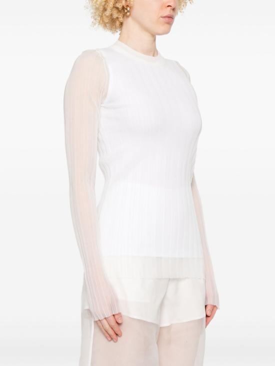 25SS 스포트막스 스웨터 2512381033600 ACINO1234001 White - SPORTMAX