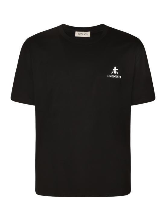 25FW 프리미아타 반팔 티셔츠 PA1028 BLACK Black
