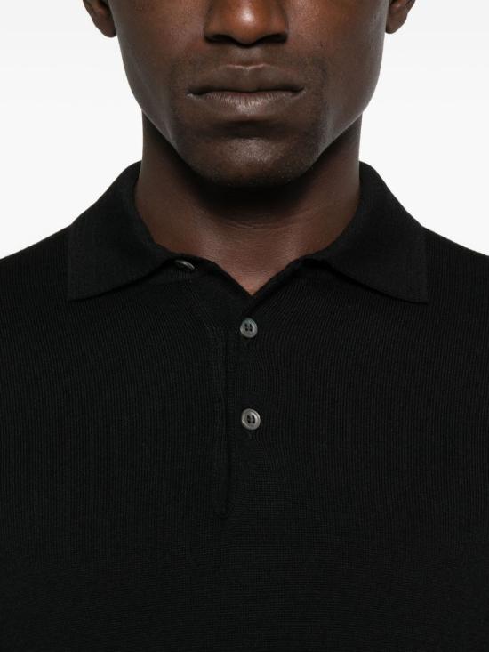 25FW 딸리아토레 폴로 티셔츠 PALMER GSI2501099 Black - TAGLIATORE