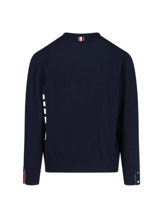  톰브라운 코튼 4바 풀오버 MKA543A Y3043415 Blue - THOM BROWNE