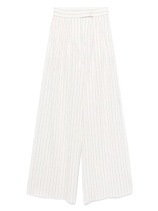 25SS 막스마라 스트레이트 팬츠 2511781022600 CLARION001 White