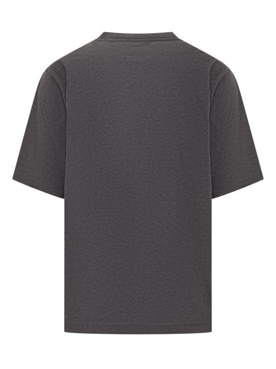 25FW 돌체앤가바나 반팔 티셔츠 G8PN9TG7PLQ S8292 MELANGE GRIGIO - DOLCE & GABBANA