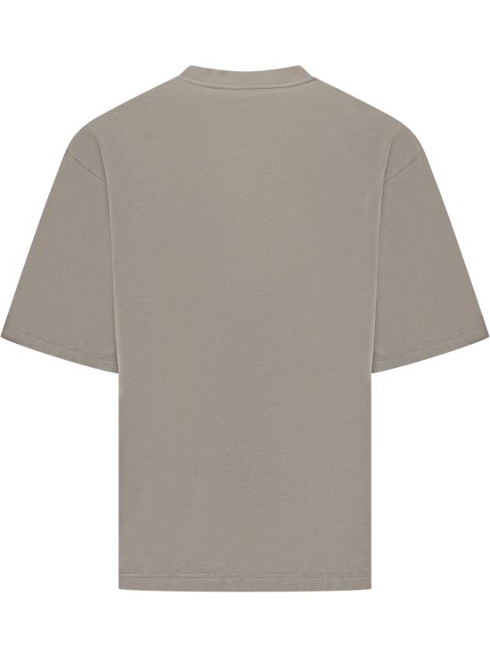 25FW 돌체앤가바나 반팔 티셔츠 G8PB8TG7M3M N0634 GRIGIO CHAIRO - DOLCE & GABBANA