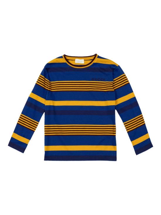 25FW [키즈] 구찌 티셔츠 825256 XJHBJ4447 Blue