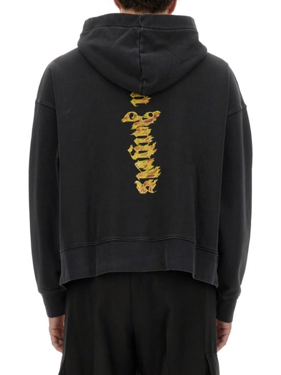  팜앤젤스 후드 티셔츠 PMBB058 F24FLE0051076 Black - PALM ANGELS