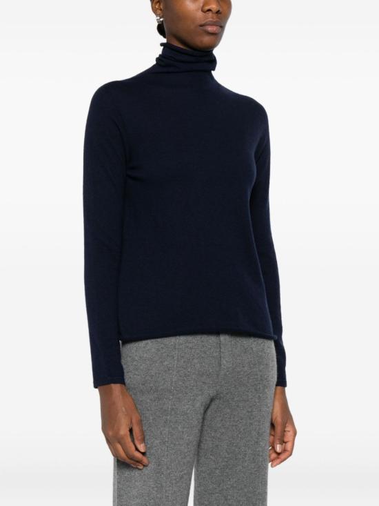 25FW 마제스틱필라쳐 터틀넥 H25M251FPU672 003 Blue - MAJESTIC FILATURES