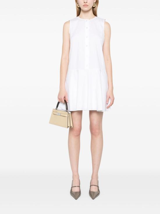 25SS 띠어리 미디 원피스 P0304607 100 White - THEORY