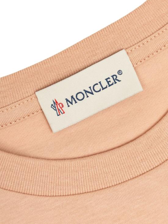 25FW [키즈] 몽클레어 티셔츠 8C00016 89AT9516 Beige - MONCLER