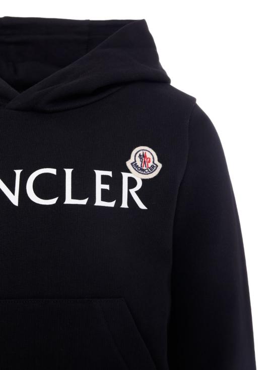 25FW [키즈] 몽클레어 니트/스웻셔츠 8G00017 899PS999 Black - MONCLER