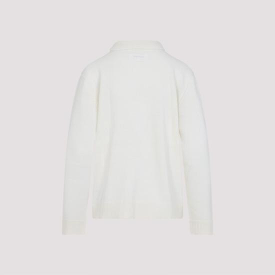 25FW MM6 메종마르지엘라 가디건 S52HP0034 M13140 White - MM6 MAISON MARGIELA