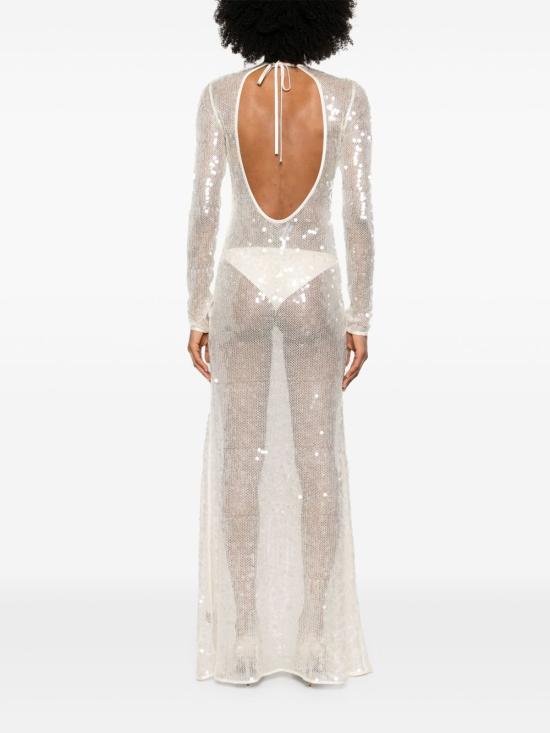 25SS 데이비드 코마 미디 원피스 RE25DK57DL CREAM White - DAVID KOMA