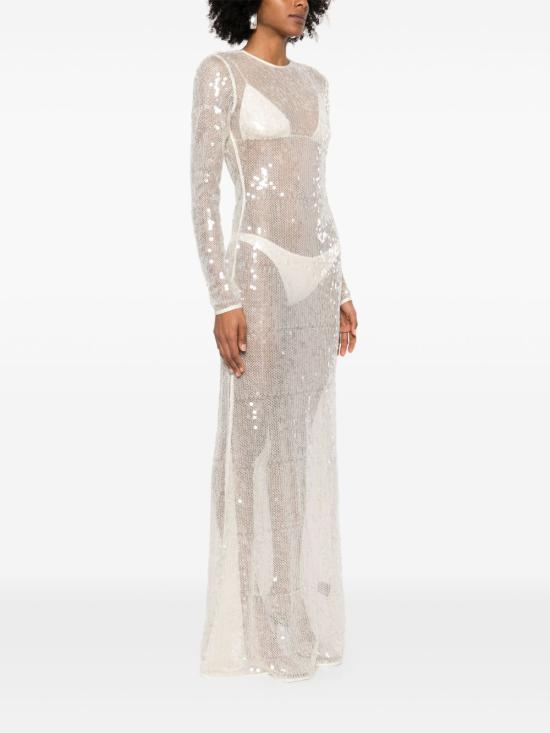25SS 데이비드 코마 미디 원피스 RE25DK57DL CREAM White - DAVID KOMA