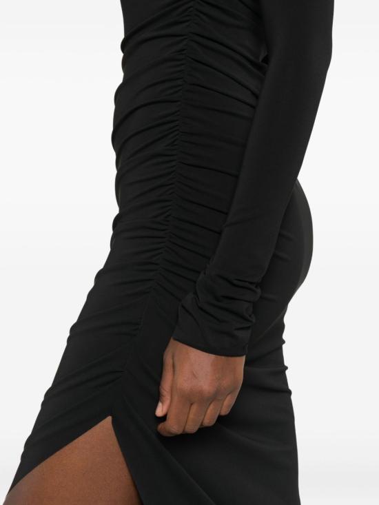 25FW 아멘쿠튀르 미디 원피스 AMW25501 W25003009 Black - AMEN COUTURE