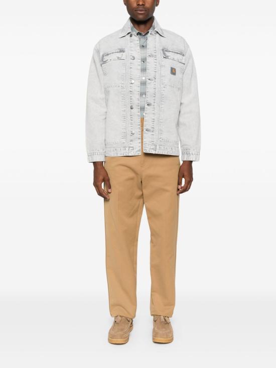 25FW 칼하트 WIP 데님 자켓 I035817 895F Grey - CARHARTT WIP