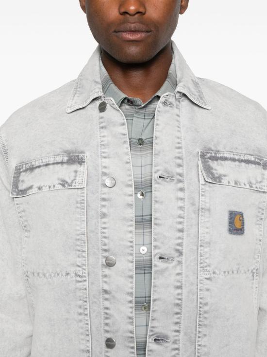 25FW 칼하트 WIP 데님 자켓 I035817 895F Grey - CARHARTT WIP